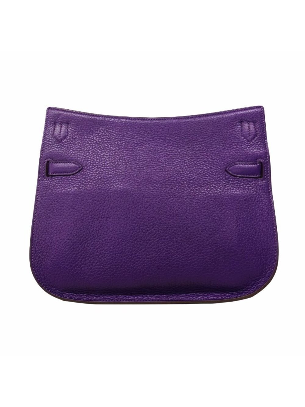 Hermes Shoulder Bag Gipsiere 28 Taurillon Clemence Ultra Violet Silver - Picture 7 of 7
